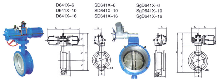 气动双向法兰气动伸缩(法兰)1