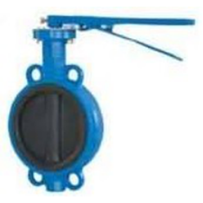 对夹无销蝶阀 WD71X