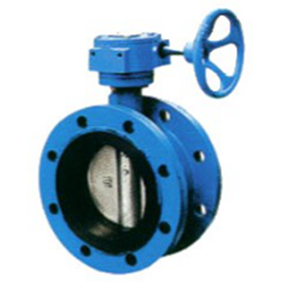 中线蜗轮法兰蝶阀 D41X/F