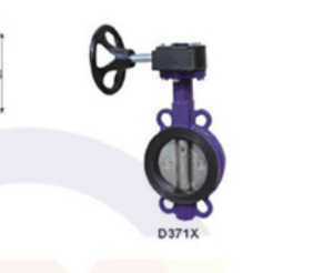 对夹蜗轮蝶阀 D371X/F